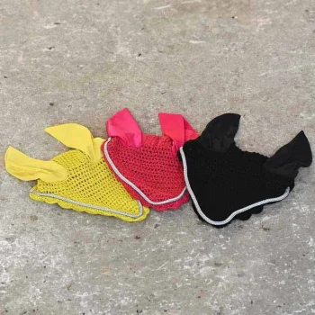 Fashion Cheval Energy - Les Equipements Cheval Energy Bonnet Anti-Mouches - Blanc