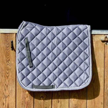 Best Cheval Energy - Les Equipements Cheval Energy Tapis De Selle - Gris Perle
