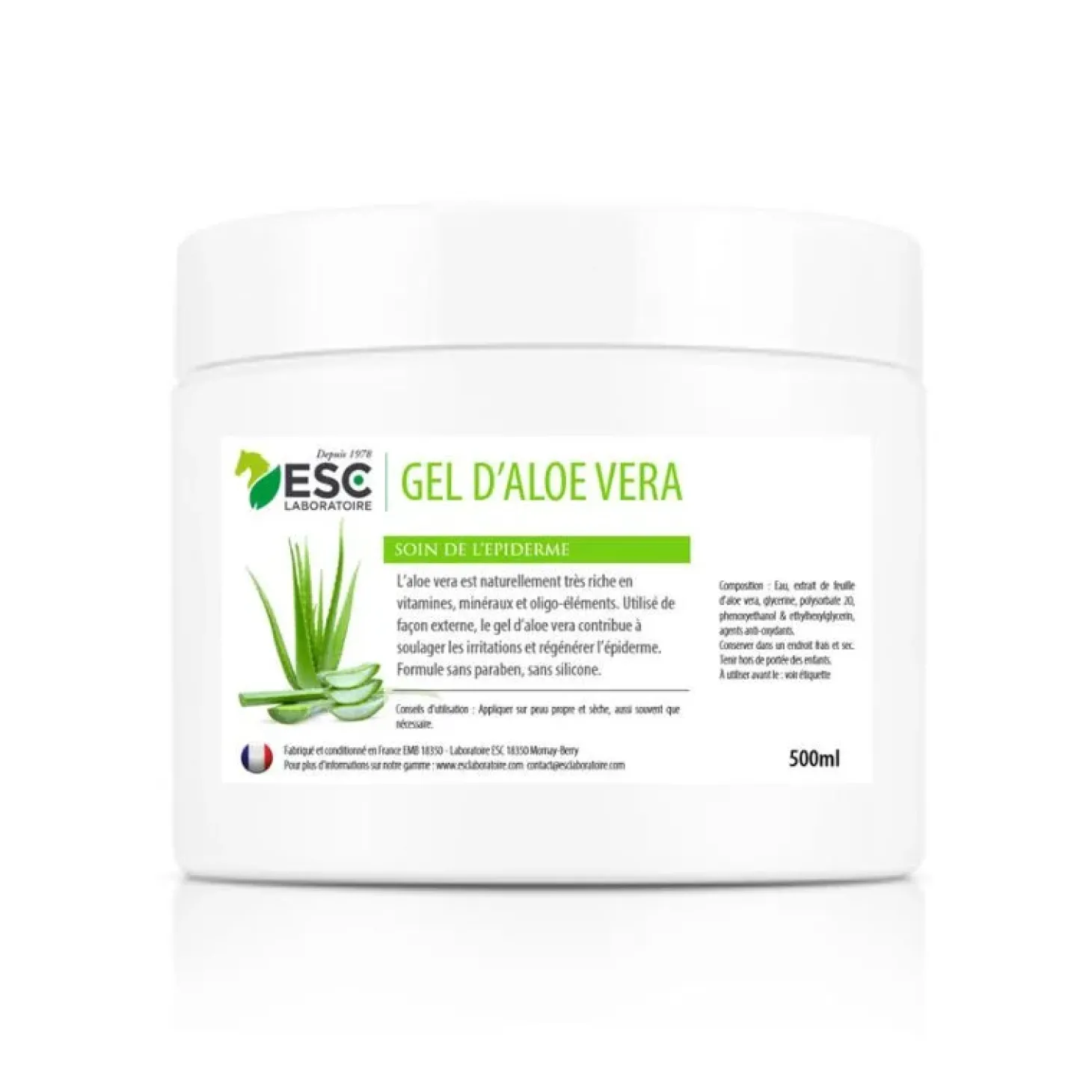 esc-laboratoire-gel-daloe-vera-orEaWQCT-0.webp Sale ESC Laboratoire Gel D'Aloe Vera