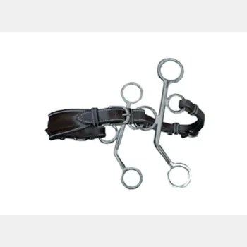 Clearance Jump'In Hackamore Cuir Branches Courtes Havane