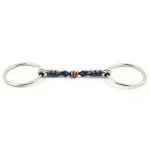 Sale Jump'In Mors Grand Anneaux Blue Steel Et Cuivre Double Brisure