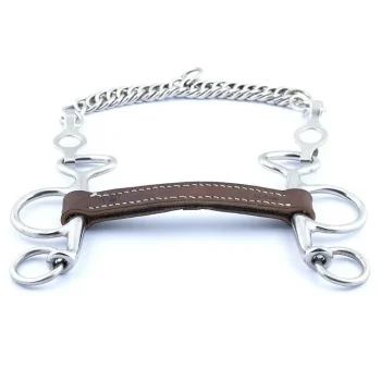 Clearance Jump'In Mors Pelham Petites Branches En Cuir Droit