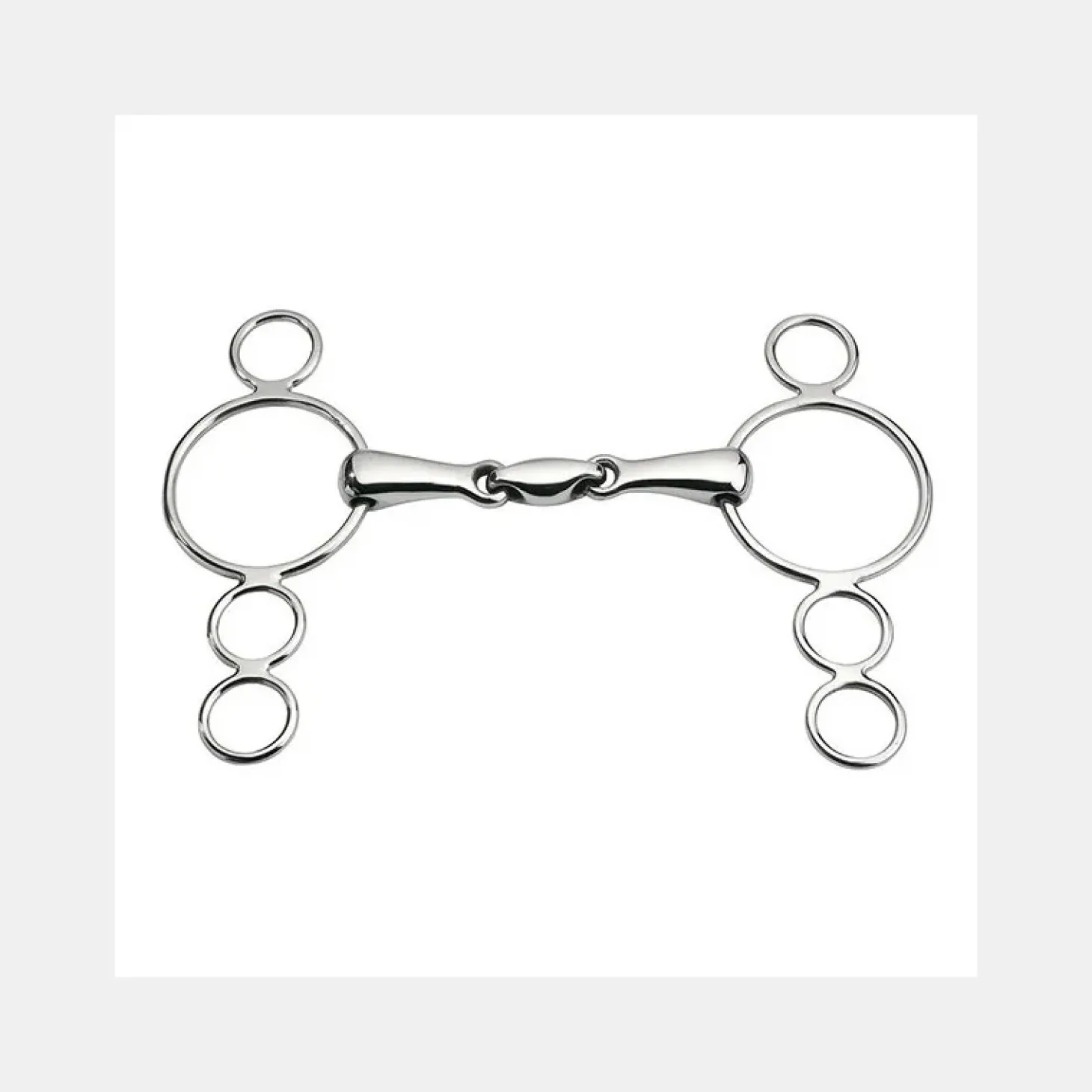 mors-pessoa-4-anneaux-double-XJZIfkcp-0.webp Clearance Mors Pessoa 4 Anneaux à Double Brisure, En Inox, Canons Moyens